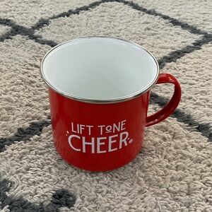 Red “Lift, Tone, Cheer” Pure Barre Mug